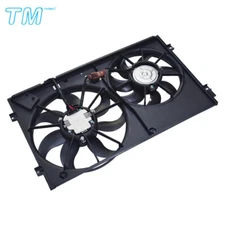 Engine Radiator Condenser Cooling Fan Assembly For Volkswagen Beetle Golf Jetta