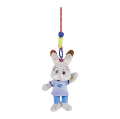 Disney store 2024 authentic Zootopia judy small plush keychain disneyland