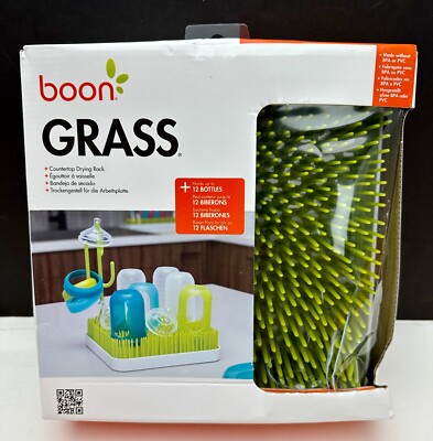 Boon Lawn Countertop Drying Rack - Green B373 Bottle Drying Rack Only