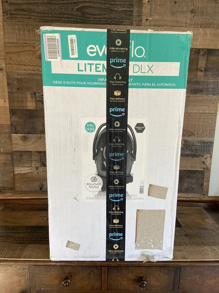 Asiento de coche Evenflo Litemax DLX portabebés orientado hacia atrás - Sawyer Click & Go Foto 2 de 4