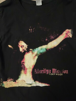 Marilyn Manson Holy Wood industrial rock metal medium black Marilyn Manson Holy Wood industrial rock metal medium black