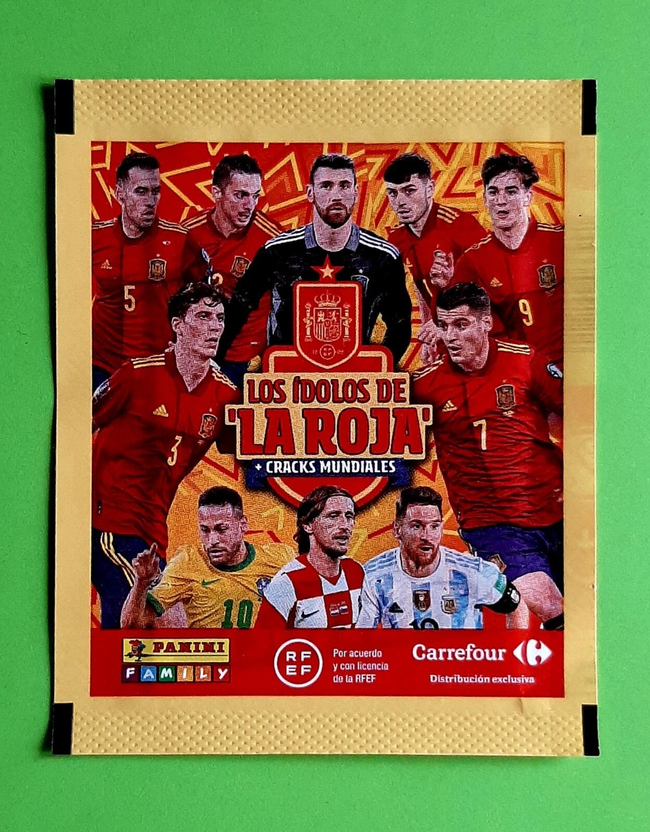 PANINI WORLD CUP QATAR 2022 LOS ÍDOLOS DE LA ROJA pack pochette
