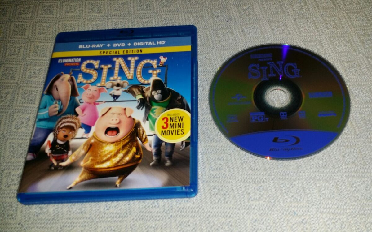 Sing (Blu-ray 2017 Sing (Blu-ray 2017