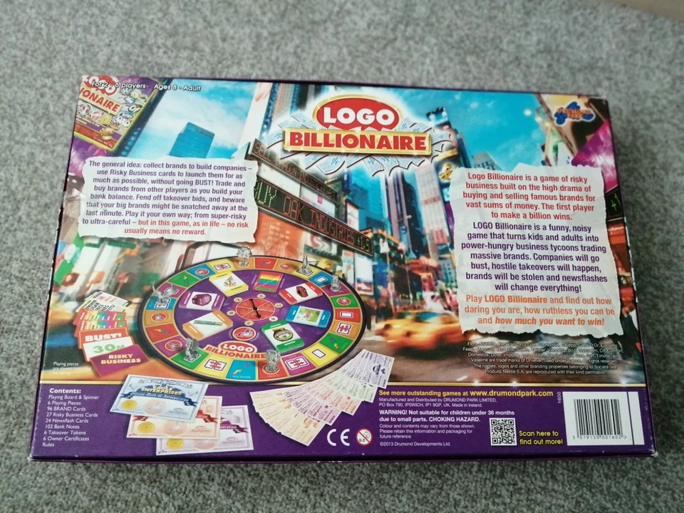 Logo Billionaire Board Game - Image 3 of 4