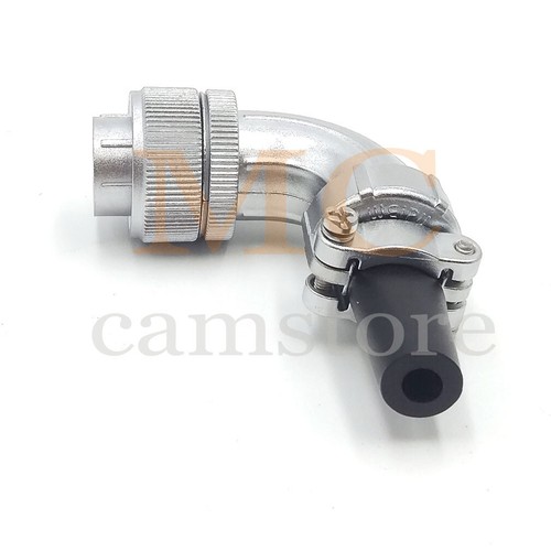WEIPU WS20 25A 2Pin Angle Plug Panel Socket Aviation Connectors - Picture 7 of 9
