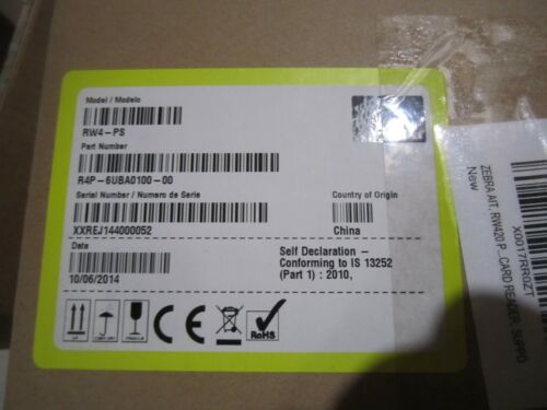 Brand New Zebra RW4-PS RW420 Printer Station BLUETOOTH R4P-6UBA0100-00 in Box - 第 2/2 張圖片