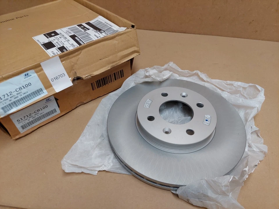 Hyundai i20 MK3 Front Brake Disc 2020-on Bayon BC3 280mm 51712C8100 Genuine New - Image 3 of 4
