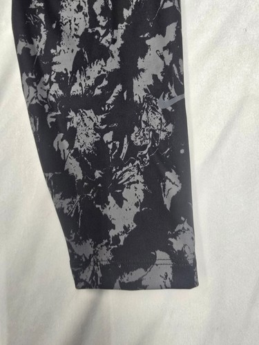 Nike One Womens High Rise 7/8 Printed Leggings Black Gray Size XS FZ3229-010 New - Picture 4 of 5