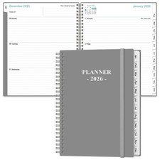 2026 Planner - 8.5" x 11" Weekly Monthly Planner from January 2026 to Decembe...