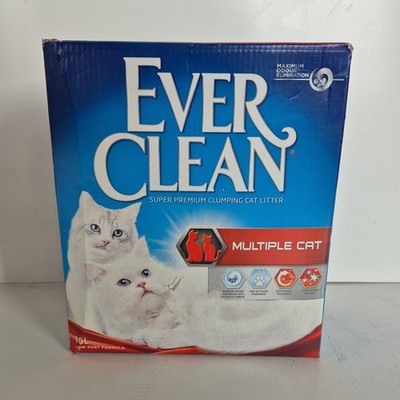 Ever Clean Multiple Cat Clumping Katzenstreu 10L Geruchskontrolle staubarme Formel