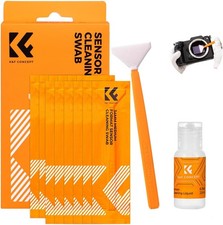 K F CONCEPT Medium Format Sensor Cleaning Swab 34mm Sendor Swabsx12 20ml Cleane
