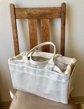Large Studio Bag: Pottery Tool Bag, Art Supply Storage, Knitting Yarn Organizer