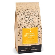 NEW ENGLAND COFFEE HAWAIIAN MACADAMIA NUT WHOLE BEAN COFFEE 16OZ