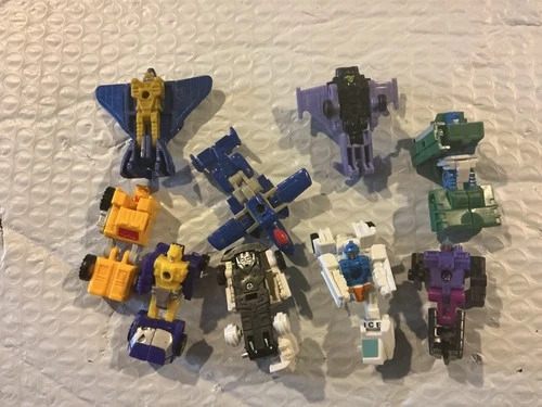 G1 Micromasters Transformers mini robots action figures parts lot Set 7