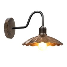 E27 Vintage Wall Lamp Retro Rustic Sconce Wall Lights Lamp Fixture Indoor UK