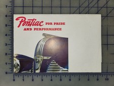 1940 Pontiac Brochure Folder Original