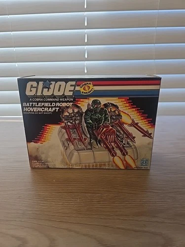 1988 GI Joe Battlefield Robot Hovercraft Factory Sealed