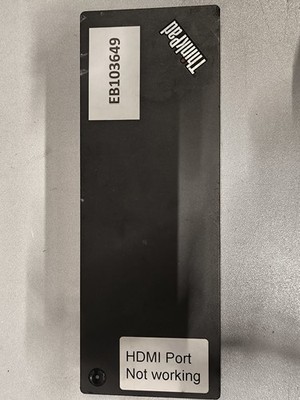 Lenovo THINKPAD Thunderbolt 3 Dock Gen 2 DK1841 - Gebraucht, HDMI Ausgabe