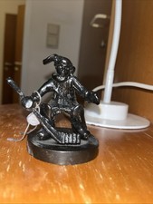 Kasli Cast Iron Hockey Goalie Figurine – Miniature USSR Vintage