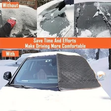 Car Thick Windshield Cover Protector Winter Snow Ice Rain Frost Guard Sun Shade