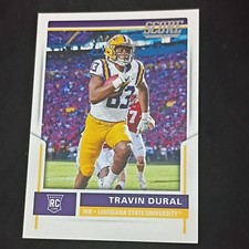 Panini 2017 Score Rookie Travin Dural #368 LSU Tigers Football Card