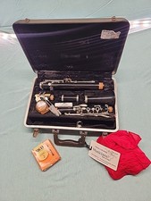 Vintage 70  s Bundy Selmar Wood Clarinet With Case