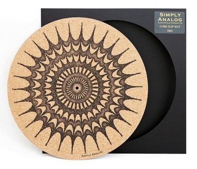 Simply Analog Cork Slipmat - Iris - Premium Plattentellerauflage 1,5mm