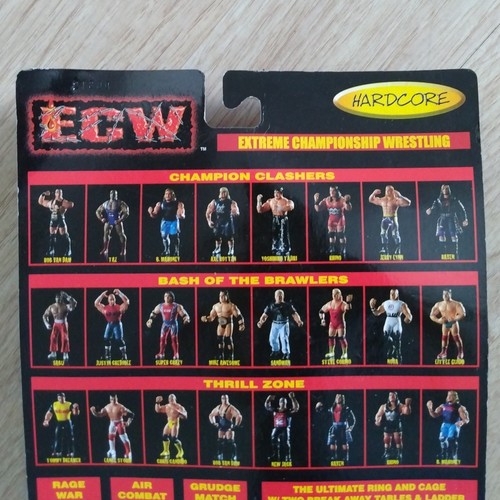 Vintage ECW Thrill Zone MOC OSFTM Balls B Mahoney WWE WWF 2000 Wrestling Rare - Picture 5 of 8