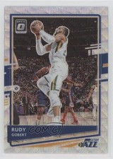 2020-21 Panini Donruss Optic Fanatics Box Set Wave Prizm Rudy Gobert #28 fm0