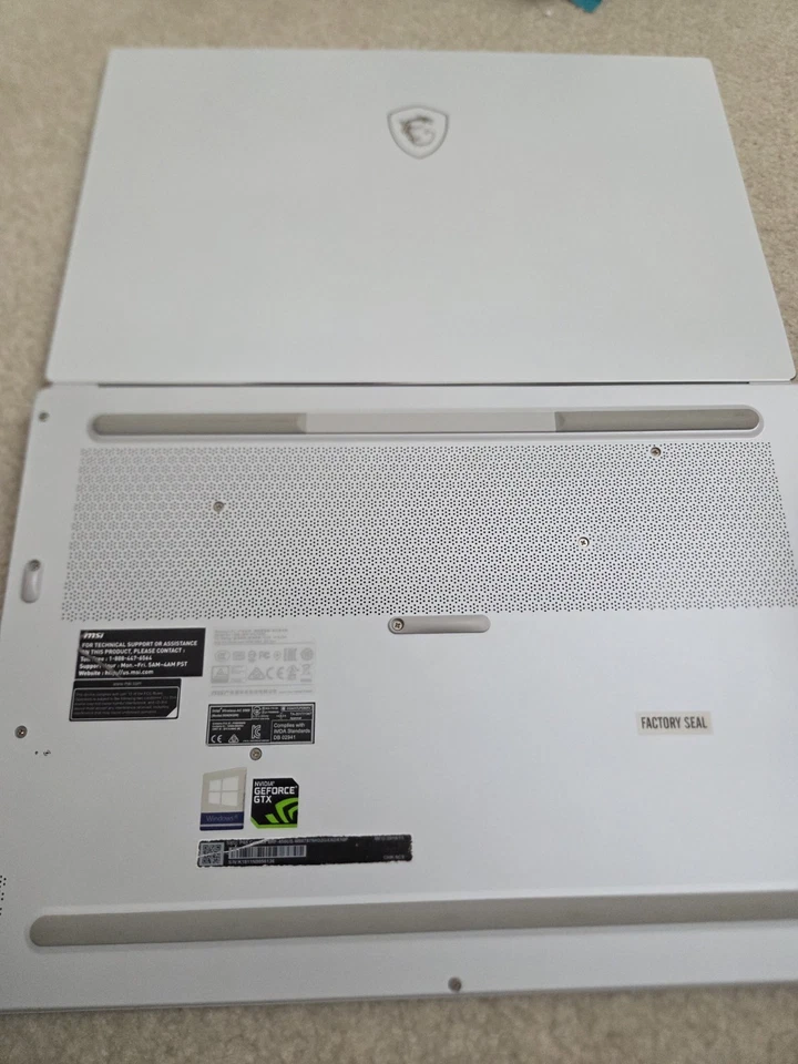 MSI P65 Creator Edition 15.6in GTX1070 32gb Ram 512gb NVMe i7-8750h - Image 3 of 4