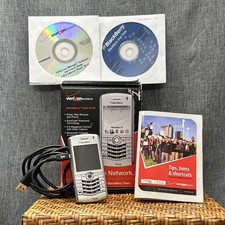 BlackBerry Pearl 8130 Silver Verizon Wireless 2MP 2007 Box  Accessories VTG