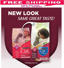 Cat Chow Chicken Flavor Dry Cat Food for Senior, 3.15 lb. Bag 3.57 per pound