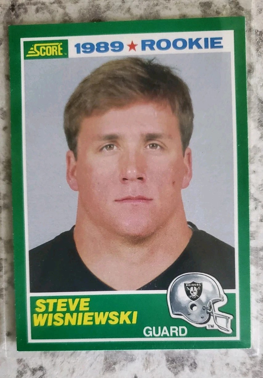 Steve Wisniewski trading card