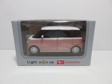 Mini car Daihatsu 2nd generation Move canvas white pearl x apricot pink