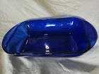 Vintage Anchor Hocking? Cobalt Blue Glass Baking Casserole Dish 1 Quart 6" x 9"