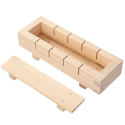 Holz Sushi Maker Reisform Sushi Making Kit Set für Küchenzubehör6472