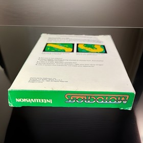 MOTO-CROSS INTELLIVISION GAME CIB, CLEANED & TESTED 5/22/26