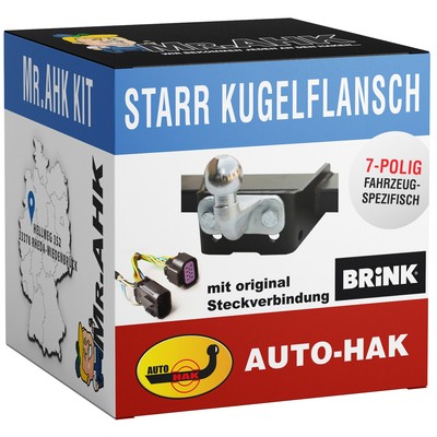 AutoHak Anhängerkupplung starr für Opel Movano B Bus Kasten 10-21 + 7pol spez.