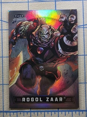 Fleer Brilliants Superman - Rogol Zaar #41 Regular Base - DC Comics Card