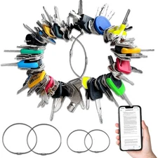 85 Heavy Master Equipment Keys Set JCB Genie Case Komatsu JD Volvo Kubota Hyster