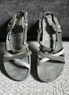 Merrell Terran Lattice II Dusty Olive Green Sandals Hiking Walk