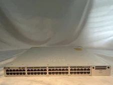 Cisco C9300-48P-E Catalyst 9300 48xGB PoE+ Switch Network Essentials 1x Bad Port