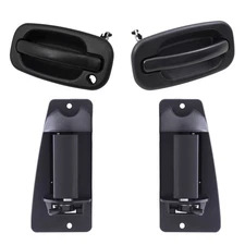 For 1999-2007 Silverado/Sierra Front & Rear Outside Door Handles 4 Piece Set