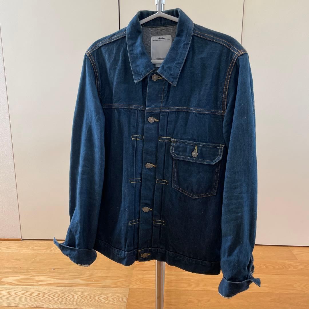 USED VISVIM DENIM JACKET ACCEPTABLE - image 1