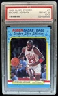 1988-89 Fleer Michael Jordan Stickers #7 Bulls PSA 8OC