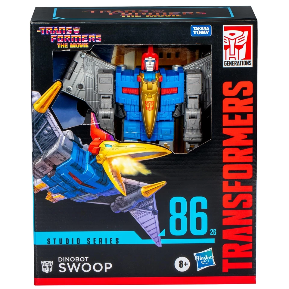 Toys Studio Series Leader The The Movie 86-26 Dinobot Swoop, 8.5-inch Convert... - Image 4 of 4