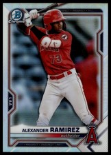 2021 Bowman Draft #BDC-110 Alexander Ramirez Chrome Refractor