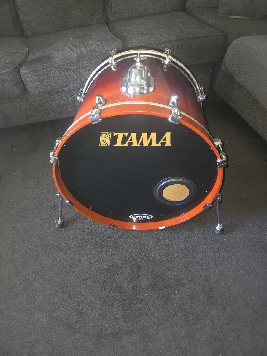 Tama Starclassic Performer. Dark Cherry Fade 22x18 Bass Drum. Made