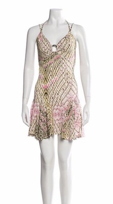 RARE JUST CAVALLI VINTAGE MINI DRESS By Roberto Cavalli Size 44/US MEDIUM