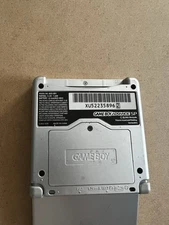 Nintendo Game Boy Advance SP AGS-001 - Silver - Tested & Working - Authentic
